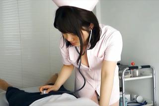 Anna Kishi, wild Asian nurse gives amazing handjob - AllJapanesePass