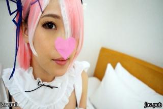 FC2 fc2-ppv 1552271 Uncensored in cosplay clothes until the end Rezero Lamb Beautiful girl maid serv