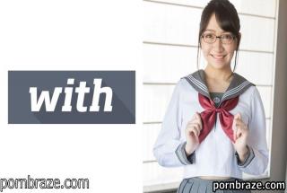 With 358 WITH-071 Non (25) S-Cute With That girl who changed into uniform glasses and Gonzo H